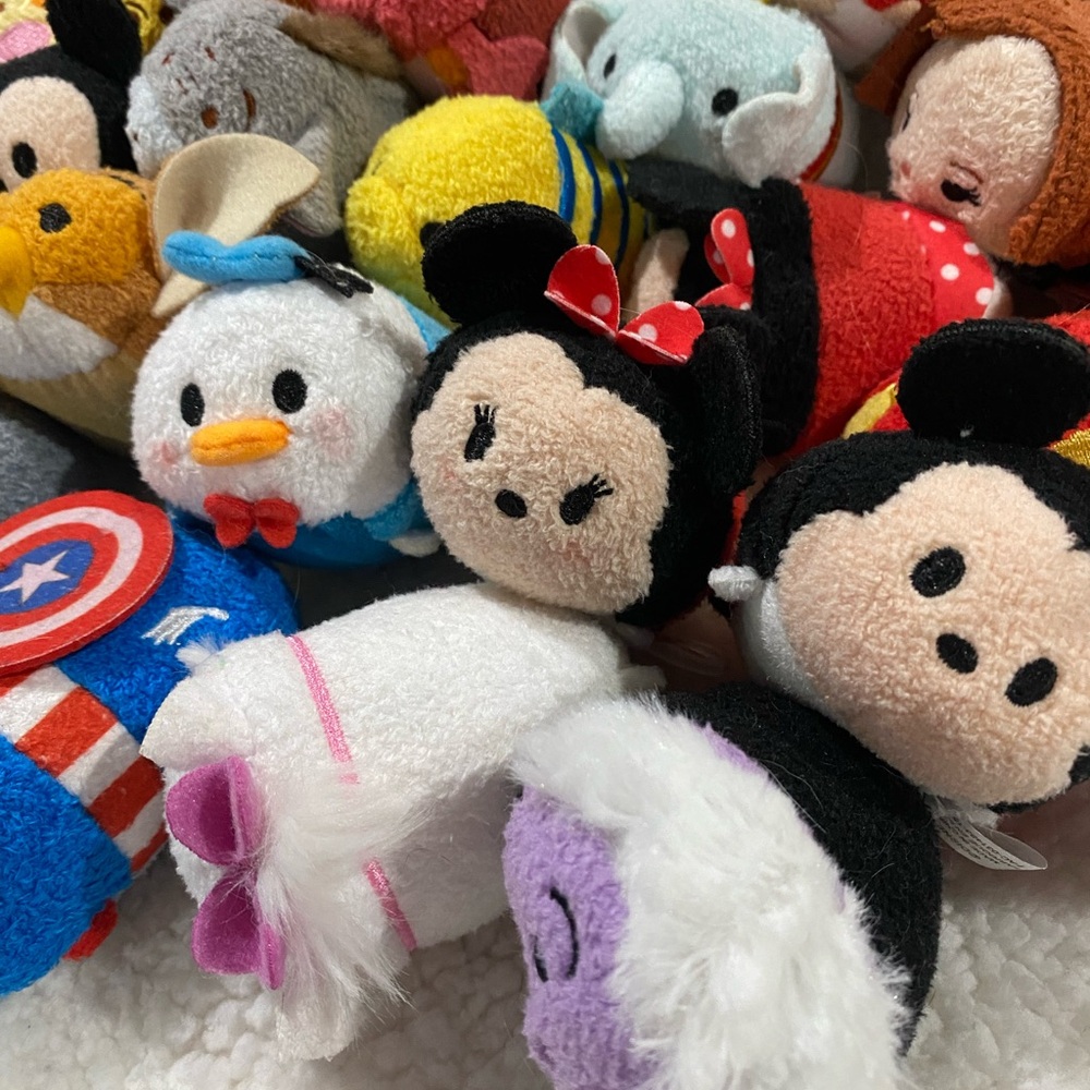 Disney Tsum Tsum Stuffed Animals Multicolor Collection - Picture 7 of 7